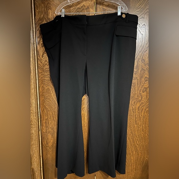Calvin Klein 24W Black Slacks - Picture 1 of 5